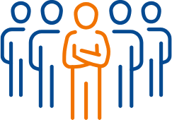 Leader graphic icon